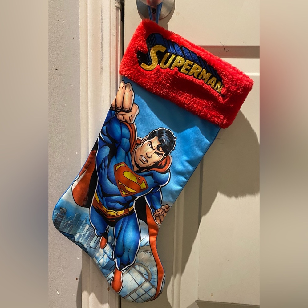DC Superman Christmas Stocking